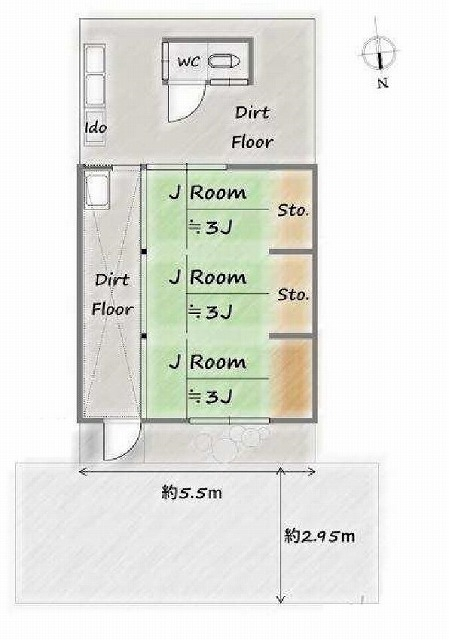 JR 花園駅 徒歩5分
構造:木造
土地面積:45.99平米 ( 13.91坪 ) 建物面積:32.72平米 ( 9.89坪 )