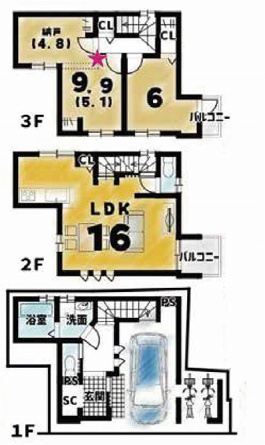 JR 花園駅 徒歩9分
構造:木造
土地面積:43.17平米 ( 13.05坪 ) 建物面積:96.49平米 ( 29.18坪 )