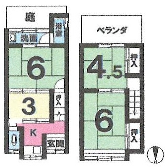 JR 花園駅 徒歩9分
構造:木造
土地面積:42.71平米 ( 12.91坪 ) 建物面積:46.19平米 ( 13.97坪 )
